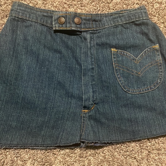 jean skirt - Picture 2 of 4